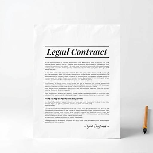 Icono de un documento legal representando los términos y condiciones